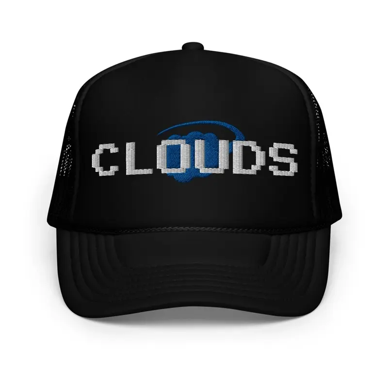 CLOUDS 8-BIT RETRO TRUCKER